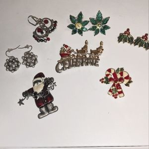 Ladies Christmas Jewelry Set